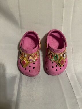 CROCS Pink Princess Clogs -